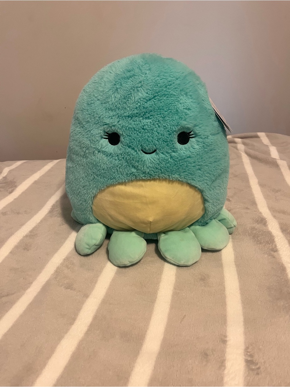 Squishmallows Teal and Yellow Octopus Plush